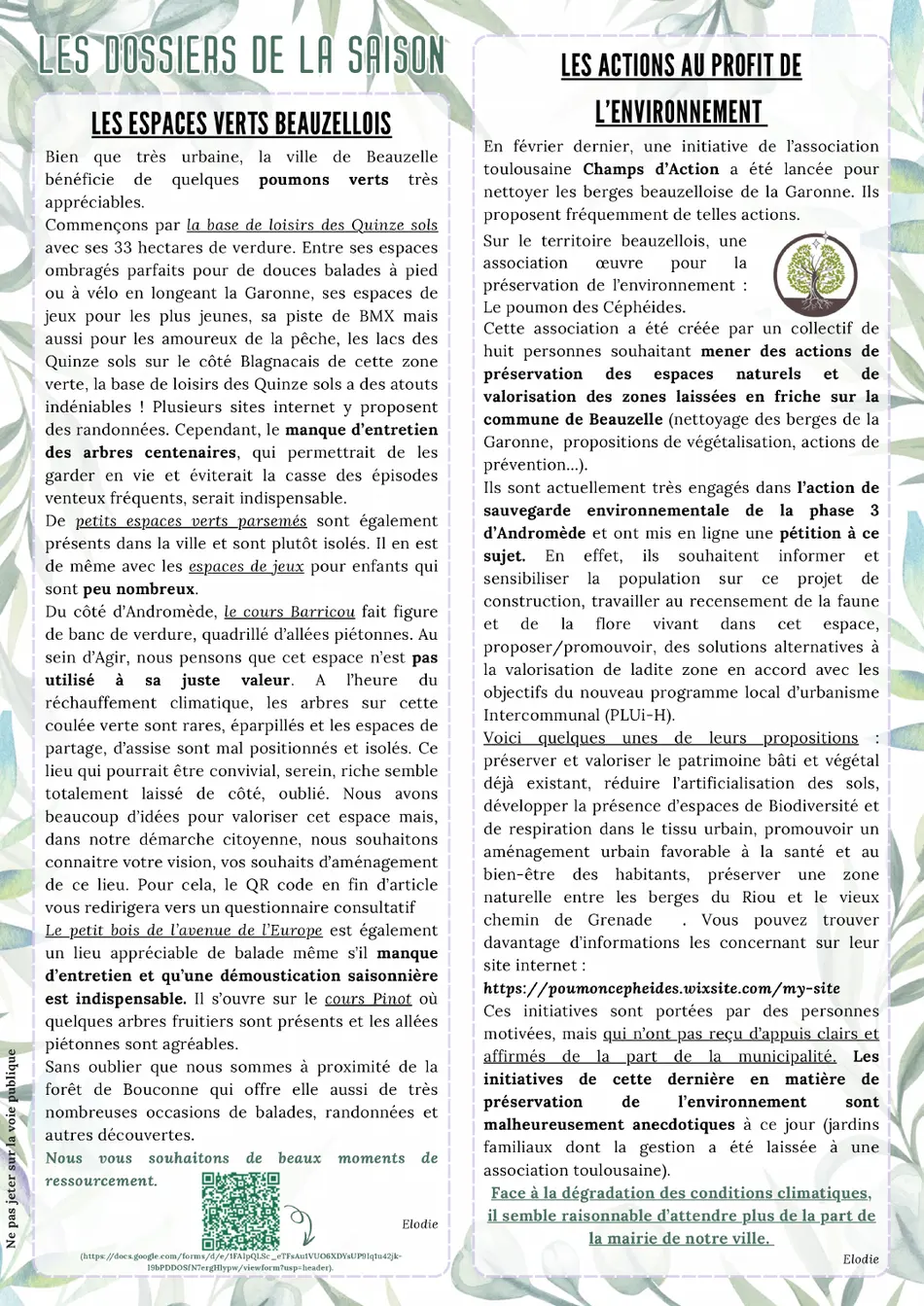 Printemps 2025 (édition n°3), page 2